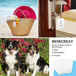 Алюминиевые пустые подвески ALUM-BC0001-06P