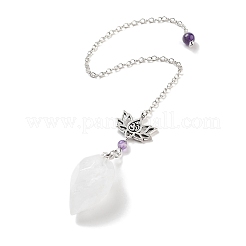 Биолокационные маятники в форме капли из натурального смешанного камня G-K338-11P