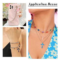 32шт 8-х цветные пластиковые подвески ccb KY-TA0001-24