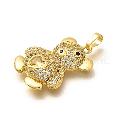 Стойки обшивки латунь микро проложить Циркон подвеску KK-L226-006G-01