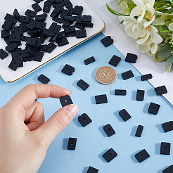 120 шт. 4 стильных колпачка из смолы для свадебного платья AJEW-GF0008-63