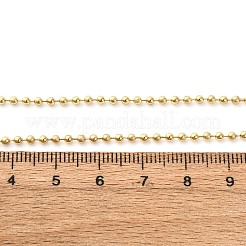 Цепочки из латунных шариков толщиной 2 мм MAK-L045-07G