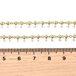 Ожерелья из латунных цепочек-ронделей NJEW-M108-05G