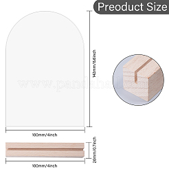 Акриловые карточки с местами для стола AJEW-WH0060-09A