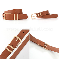 3 ceinture en cuir PU avec boucle en alliage&nbsp;AJEW-CL0005-98