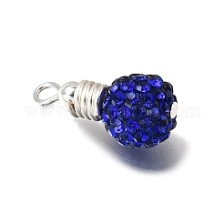 8 шт. подвески из полимерной глины ручной работы со стразами&nbsp;PALLOY-JF04430-01