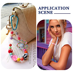 20 комплект акриловых круглых бусин 10 видов OACR-TA0002-86