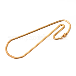 Ожерелья из нержавеющей стали 304 в виде змеиной цепи&nbsp;STAS-M174-006G