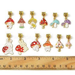 12шт подвеска из сплава эмали PALLOY-FS00003