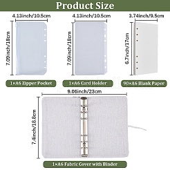 Блокноты в тканевой обложке&nbsp;DIY-CP0013-05B