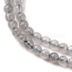 Природные лабрадорита бисер нитей G-A276-A02-3mm