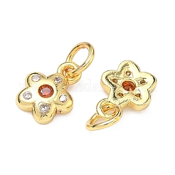 Латунные микро проложить кубического циркония подвески&nbsp;KK-P348-05G-03