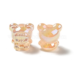 Placcatura uv perline acriliche iridescenti arcobaleno&nbsp;LS-PACR-M002-01G