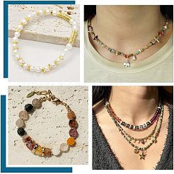 120 шт. 4 стиля стойки для гальванизации латунных бусин&nbsp;KK-PH0010-68