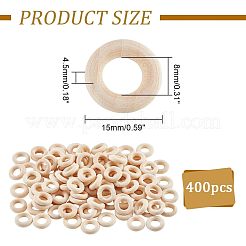 70 pièce de 4 tranches de bois non finies&nbsp;DIY-NB0007-67