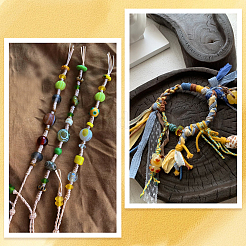 1 рулон экологически чистого корейского вощеного полиэфирного шнура&nbsp;YC-SP0001-03D