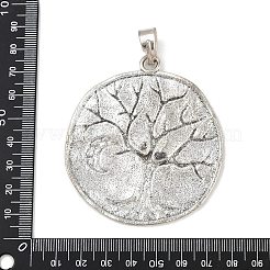 Lega stile tibetano grandi ciondoli&nbsp;PALLOY-V008-03C-AS