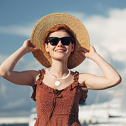 2 шт. 2 стиля ожерелий с подвесками из натуральных ракушек и цепочками из дисковых бусин для женщин&nbsp;NJEW-AN0001-75