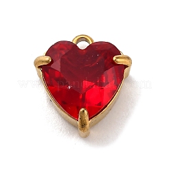 Подвески из нержавеющей стали 304 со стразами STAS-P386-01G-M