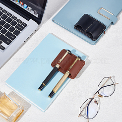 2 шт. 2-цветный держатель для ручек и карандашей из искусственной кожи&nbsp;AJEW-CP0010-19