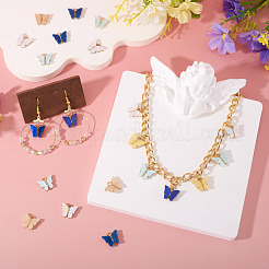 20шт 4 цвета акриловые подвески&nbsp;MACR-TA0002-55A