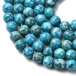 Натуральный мрамор бисер нитей&nbsp;G-K211-10mm-E