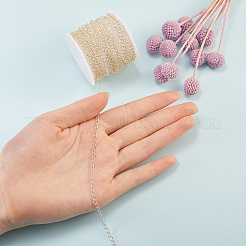 Латунные витой цепочки&nbsp;CHC-CJ0001-20B-S-NR