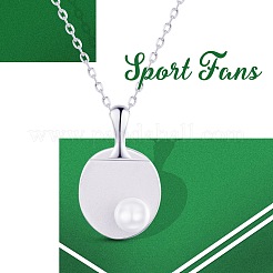 Collane con pendente in argento sterling placcato rodio&nbsp;JN642B