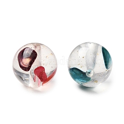 Perle di resina trasparente e conchiglie naturali&nbsp;RE-CBA2450-04