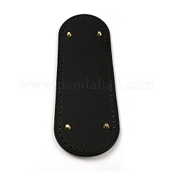 Ovale pu-leder strickhäkeln taschen nagel boden shaper pad&nbsp;PURS-WH0001-64D