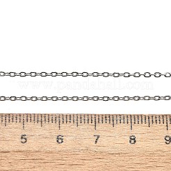 Устойчивые к потускнению классические простые мужские и женские ожерелья из нержавеющей стали 304 унисекс ожерелья с цепочкой из кабеля NJEW-507L-7