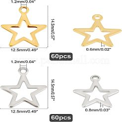 Подвески и брелоки из нержавеющей стали 304&nbsp;STAS-UN0016-67