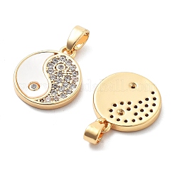 Латунные микро проложить кубического циркония подвески&nbsp;KK-L222-015G