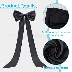 Тканевые украшения с большим бантом на заднем плане&nbsp;DIY-WH0622-470A