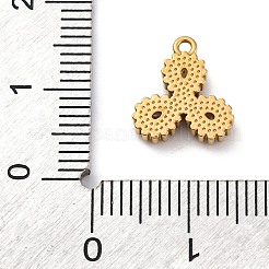 Подвески из нержавеющей стали 304 с ионным покрытием (IP) и кубическим цирконием STAS-R141-02G-06