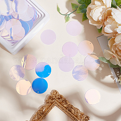 Переливающиеся подвески из пвх с пайетками/блестками PVC-GO0001-02D