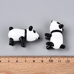 Decorazioni per esposizione di panda in vetro soffiato fatte a mano&nbsp;LAMP-N028-24C