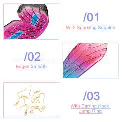 Комплекты украшений для серег своими руками&nbsp;DIY-TA0009-75