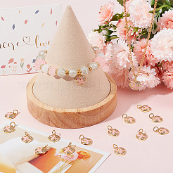 15 шт. Латунные подвески с микропаве KK-BBC0004-72