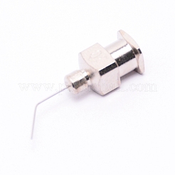 Agujas dispensadoras de punta roma de acero inoxidable&nbsp;TOOL-WH0121-60L