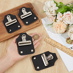 4 шт. зажимы для номера из искусственной кожи&nbsp;FIND-BC0014-61