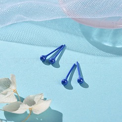 Pendientes de cerámica con circonitas biocerámicas hipoalergénicas.&nbsp;EJEW-Z023-11A