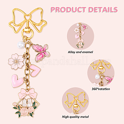 Подвеска в виде банта&nbsp;HJEW-YW00148-01