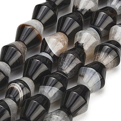 Chapelets de perles d'agate naturelle&nbsp;GG-L001-D02-02D