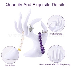 Пластиковая модель руки дисплея кольца&nbsp;LS-DIY-I047-04B