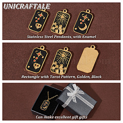 12 шт. 3 стиля подвески из нержавеющей стали 304 STAS-UN0057-79