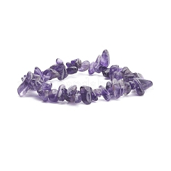 Набор украшений из бисера с кусочками натурального аметиста SJEW-JS01232-03