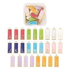 26pcs 26 pendentifs en émail en alliage de style&nbsp;ENAM-LS0001-36
