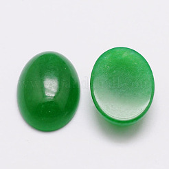 Oval natürliche Malaysia Jade cabochons&nbsp;G-K020-20x15mm-11