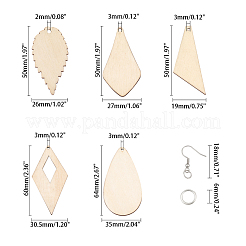 Сделай сам серьги&nbsp;DIY-PH0026-51P